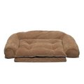 Carolina Pet Company Carolina Pet 015370 Ortho Sleeper Comfort Couch with Removable Cushion - Chocolate; Large 15370